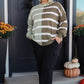 Can't Decide Color Block Striped Sweater
