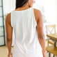 Can't Get Enough Tank in White