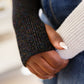 Can't Touch This Sparkle Color Blocked Sweater