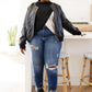 Can't Touch This Sparkle Color Blocked Sweater