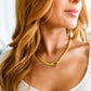 Captured Heart Gold Necklace