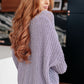 Captured My Interest Chunky V-Neck Sweater