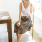 Carefree Animal Print Skirt