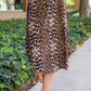 Carefree Animal Print Skirt