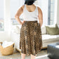 Carefree Animal Print Skirt