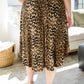 Carefree Animal Print Skirt