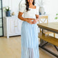 Cascading Ruffles A-Line Skirt