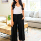 Casual and Carefree Wide Leg Cropped Pants