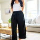 Casual and Carefree Wide Leg Cropped Pants