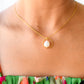 Center of the World Pearl Pendant Necklace