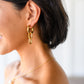 Chain Letter Earrings