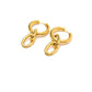 Chain Letter Earrings