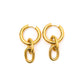 Chain Letter Earrings