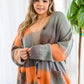 Changing Leaves Long Sleeve Button Up Cardigan
