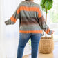 Changing Leaves Long Sleeve Button Up Cardigan