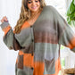 Changing Leaves Long Sleeve Button Up Cardigan
