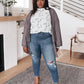 Chantal Cardigan In Slate