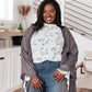 Chantal Cardigan In Slate