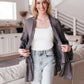 Chantal Cardigan In Slate