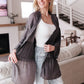 Chantal Cardigan In Slate