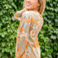 Chantry V Neck Floral Blouse in Sage