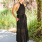 Check Mate Maxi Dress