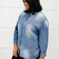 Checkered Denim Patch Shirt