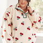 Cherry Tree Fleece Pullover