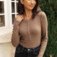 Chic Snapped Bodysuit