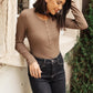 Chic Snapped Bodysuit