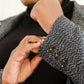 Chic Upon Arrival Button Down Blazer Jacket In Black