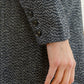 Chic Upon Arrival Button Down Blazer Jacket In Black