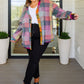 Nothing But Adventure Plaid Cardigan