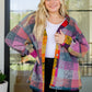 Nothing But Adventure Plaid Cardigan