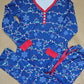 PREORDER: Matching Family Christmas Pajamas In Christmas Lights