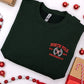 PREORDER: North Pole University Embroidered Sweatshirt