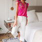 Judy Blue Wide Leg Cropped White Jeans