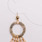Circle Fringe Earrings