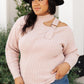 RACK SALE City Chic Sweater in Mauve SMALL