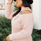 RACK SALE City Chic Sweater in Mauve SMALL