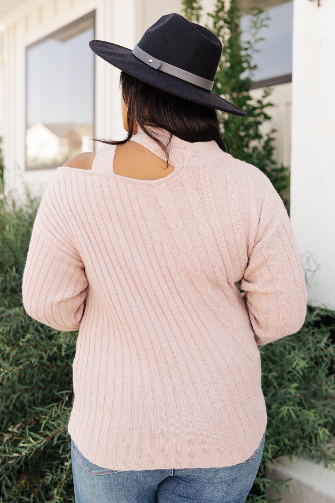 RACK SALE City Chic Sweater in Mauve SMALL