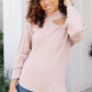 RACK SALE City Chic Sweater in Mauve SMALL