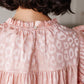 City Escape Top In Peach