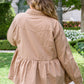 City Sidewalk Talk Button Up