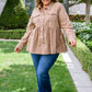 City Sidewalk Talk Button Up