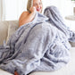 Clara Blanket Family Cuddle Size in Gray