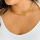 Classic Paper Clip Chain Necklace