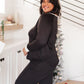 Classic & Cozy Pajama Top in Black