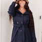 Classy & Sassy Peacoat in Navy