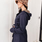 Classy & Sassy Peacoat in Navy